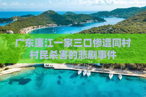 广东廉江一家三口惨遭同村村民杀害的悲剧事件